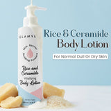 Rice & Ceramide Glass Skin Body Lotion Moisturizer| Deep Nourishment | 24 hrs Moisture lock