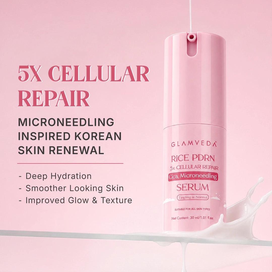 Rice PDRN 5X Cellular Repair Cica Microneedling Serum