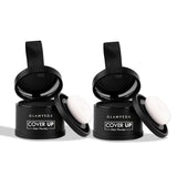 Glamveda Hair Cover-Up Powder Black | Waterproof, Smudge-Proof Instant Root Touch-Up | Long-Lasting & Easy-to-Apply Formula for Men & Women | Travel-Friendly