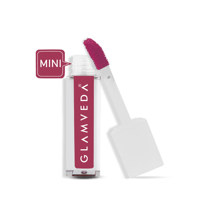 Glamveda X Rashami Desai Mini Liquid Lipstick (Lovesick - 014) - 1.2ml