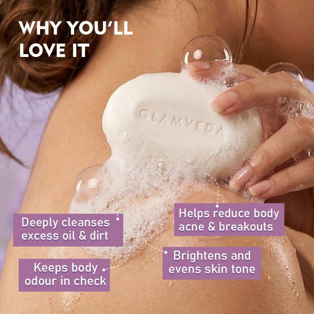 1% Glycolic Acid & 1% ww Salicylic Acid Body Acne Soap Pack of 3