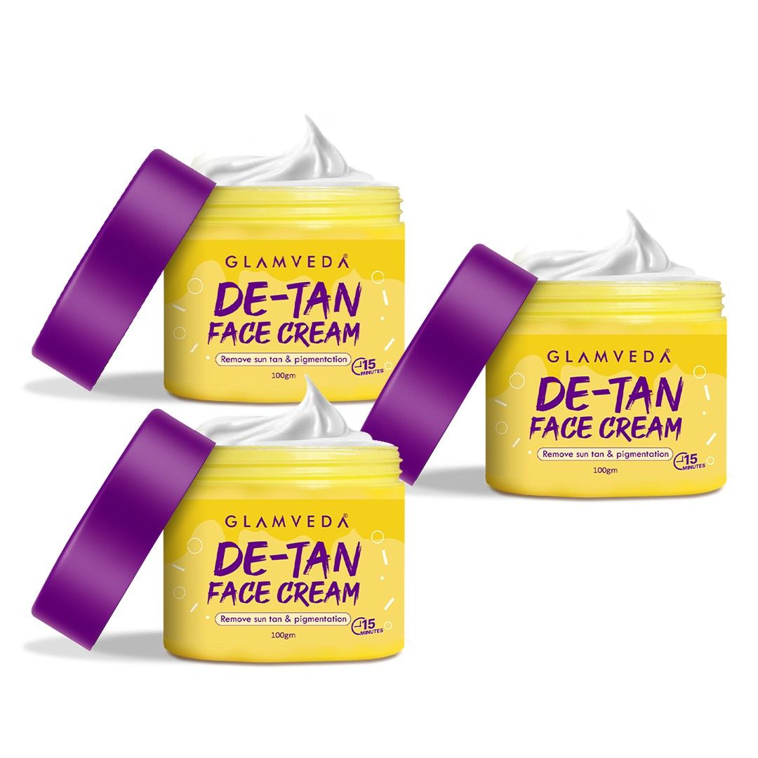 Glamveda De-Tan Face Cream