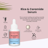 Glamveda Korean Glass Skin Rice & Ceramide Morning 4 Step Gift Box | Face Wash, Serum, Moisturizer & Sunscreen