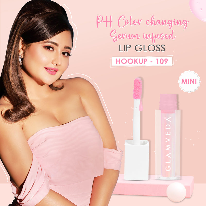 Glamveda X Rashami Desai Serum Infused Mini Lip Gloss - Color Changing
