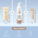 Glutathione 3-Step Winter Skincare Routine | Face Cream + Under Eye Cream + Body Lotion