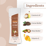 Glamveda Cocoa Butter & Almond Hydrating Body Lotion | Nourishes Skin | Even skin tone | All Skin Types | 100gm