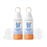 Glamveda Body Sunscreen Spray SPF 50 PA+++ | Water-Resistant, Non-Greasy & Quick-Absorbing | Broad Spectrum UV Protection for Outdoor Use – 100ml