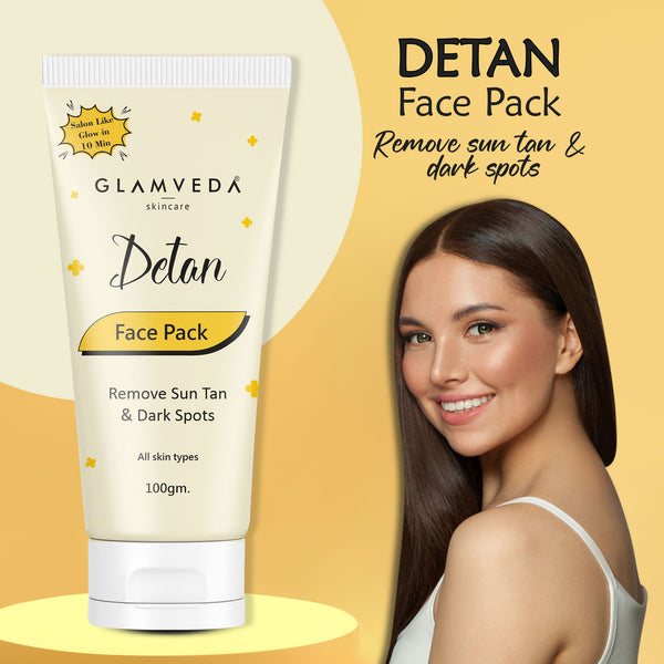 Glamveda De tan Face & Body Pack