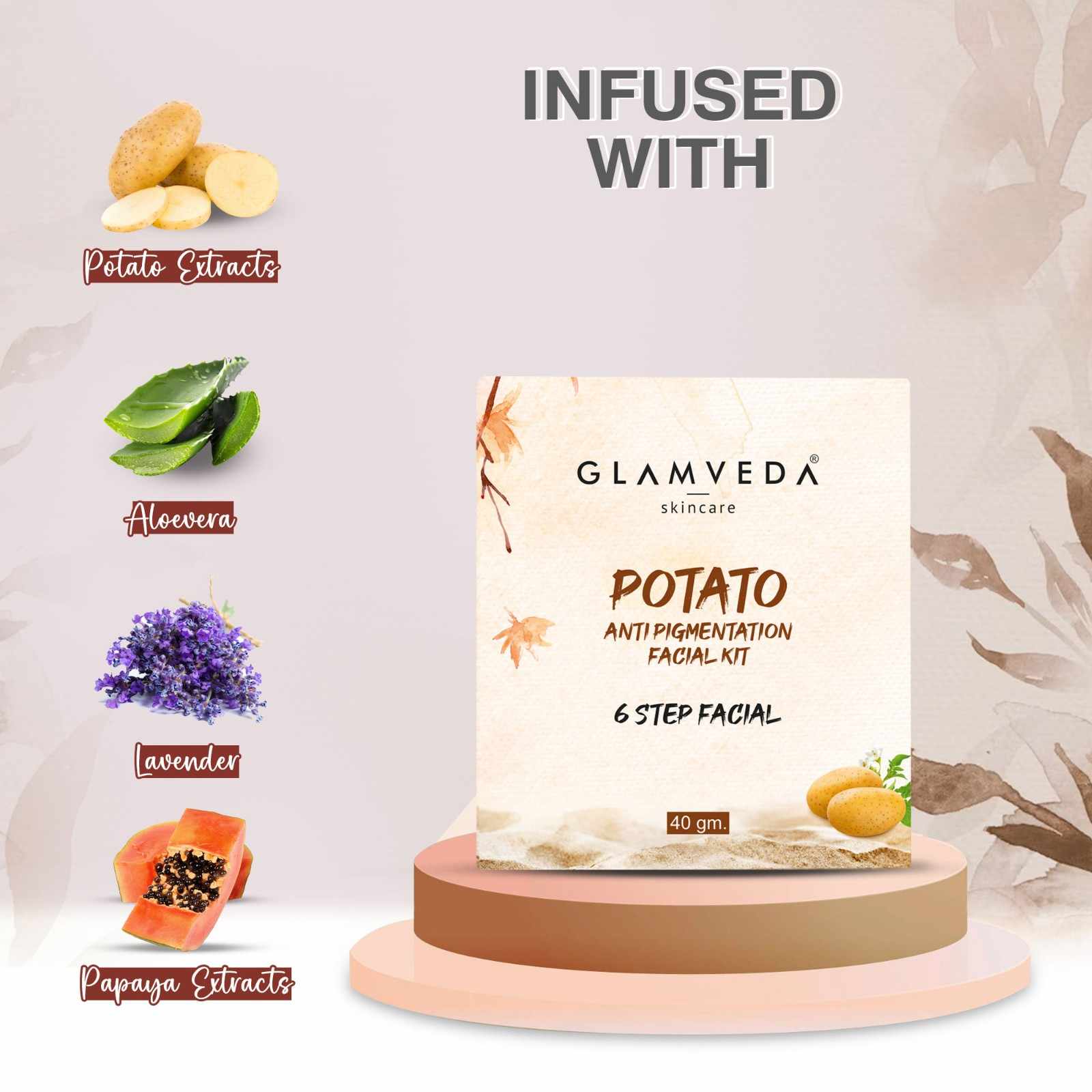 Potato Anti Pigmentation Facial Kit 40gm