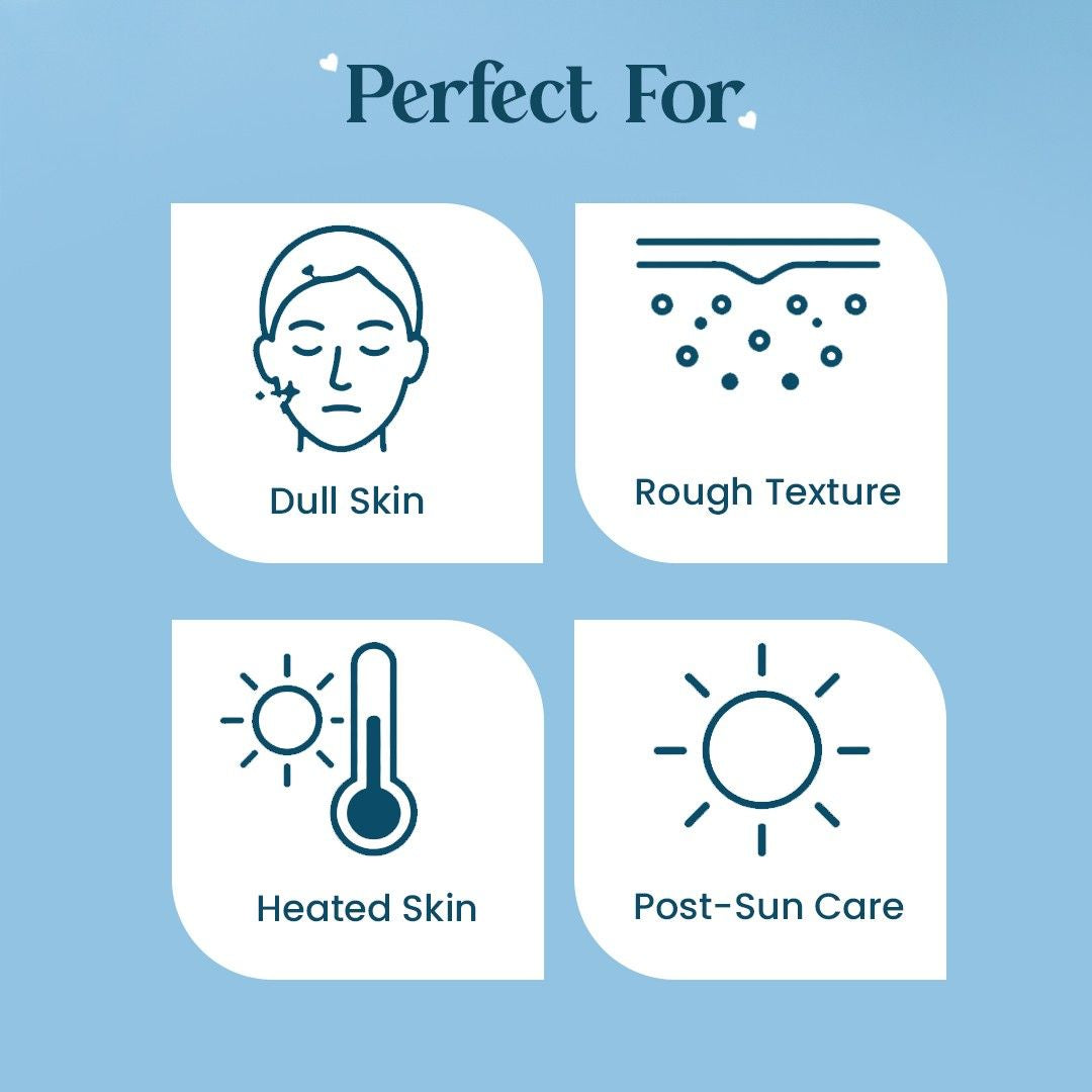 Cooling & Glow Duo | Rice & Ceramide Enzyme Scrub + Ice Dip Cooling Face Mask | 150gm