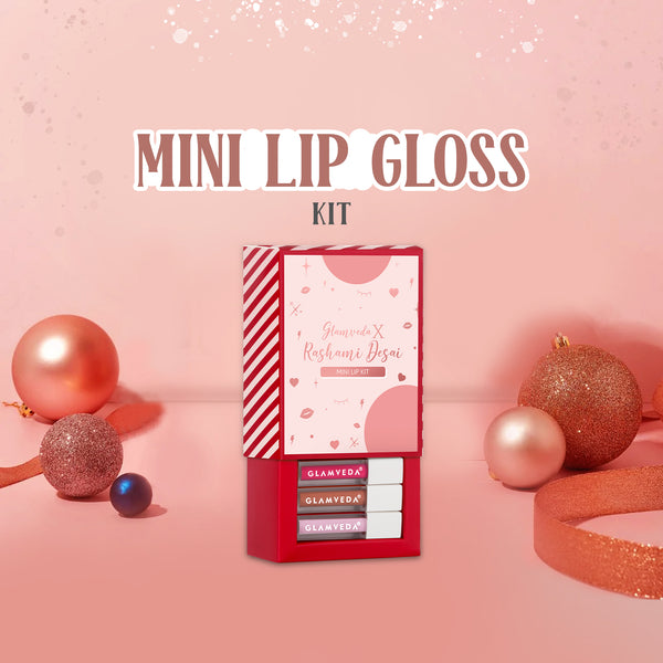 Glamveda X Rashami Desai Serum Infused Mini Lip Gloss Pack of 12