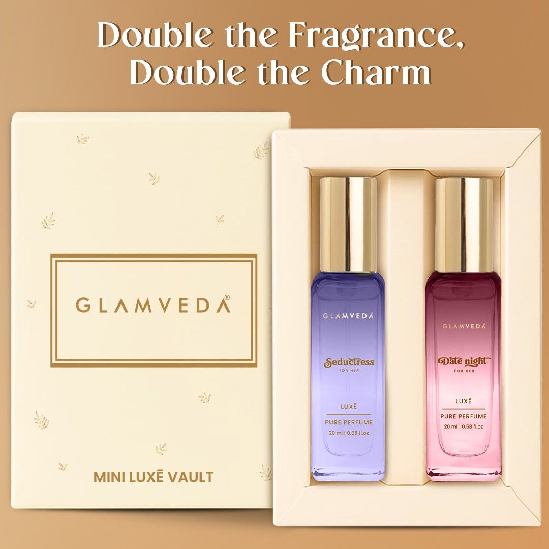 Date Ready Duo  - Seductress + Date Night Luxury Pure Perfume Gift Set for Women 2 x 20ml