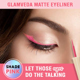 Glamveda Super Matte Liquid Eyeliner Intense Pink