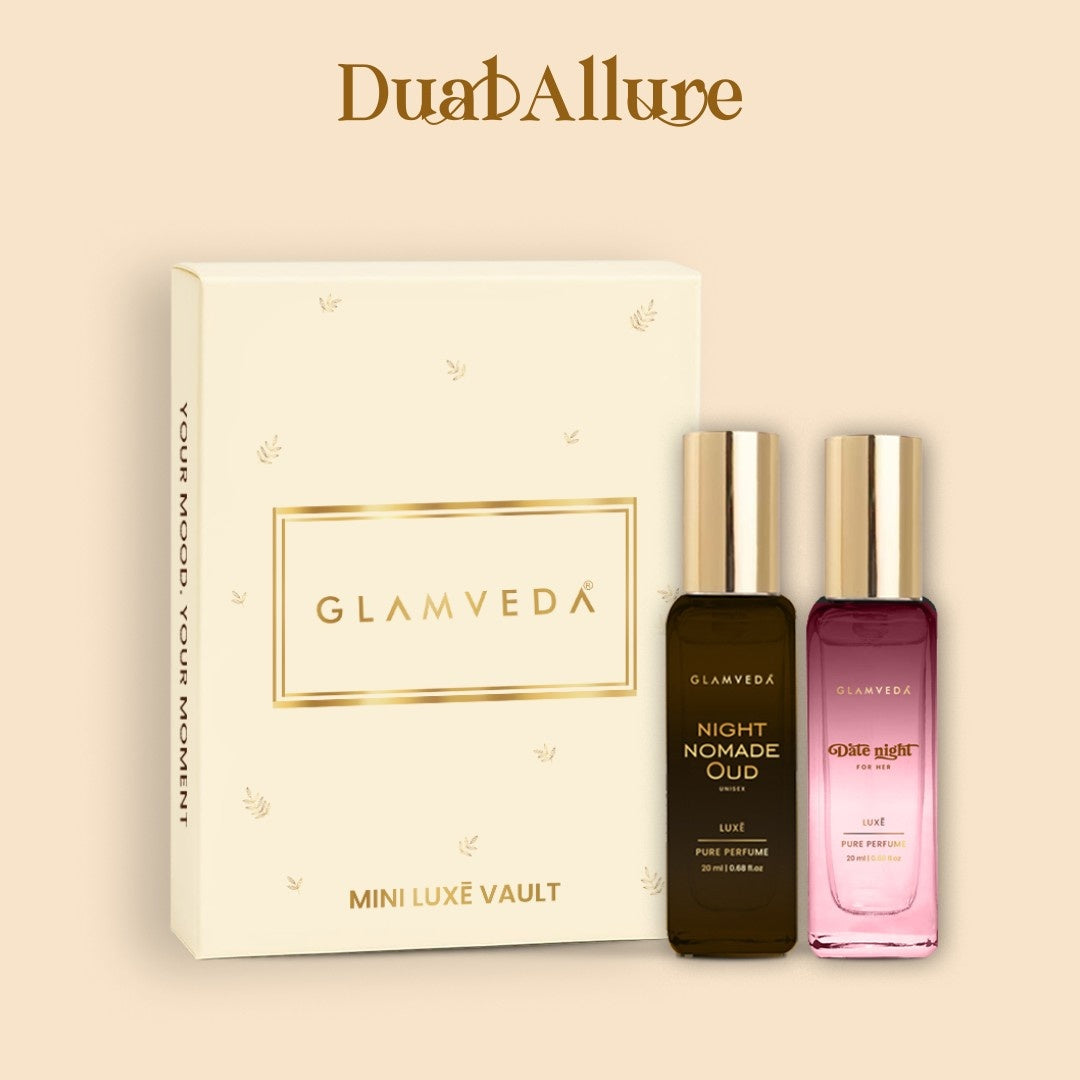 Bold Encounter  - Night Nomade Oud + Date Night Luxury Unisex Pure Perfume Gift Set 2 x 20ml