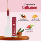 Glamveda X Rashami Desai Mini Liquid Lipstick (Obsessed - 017) - 1.2ml