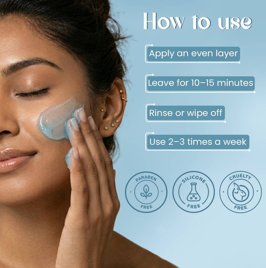 Ice Dip Cooling Face Mask | Instant Ice-Dunk Sensation | 50gm