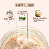 Glamveda Rice water Brightening Face scrub