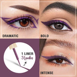 Glamveda Super Matte Liquid Eyeliner Intense Purple