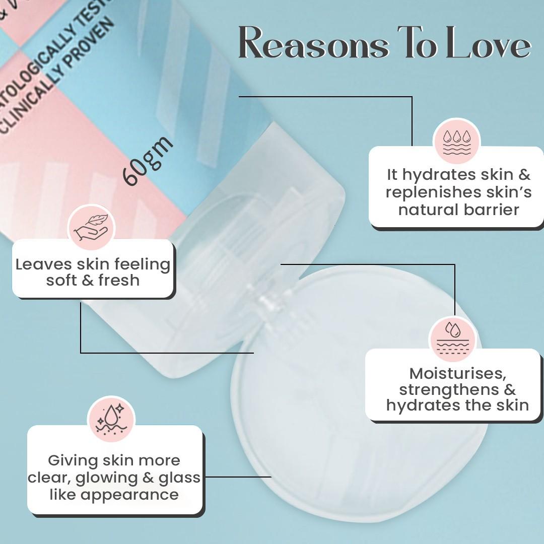 Glamveda Rice & Ceramide Glass Skin Peel off Mask 60gm