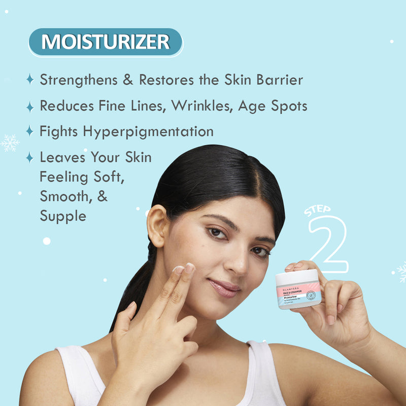 Rice & Ceramide 3-Step Winter Routine | Moisturizer + Under Eye Cream + Body Lotion