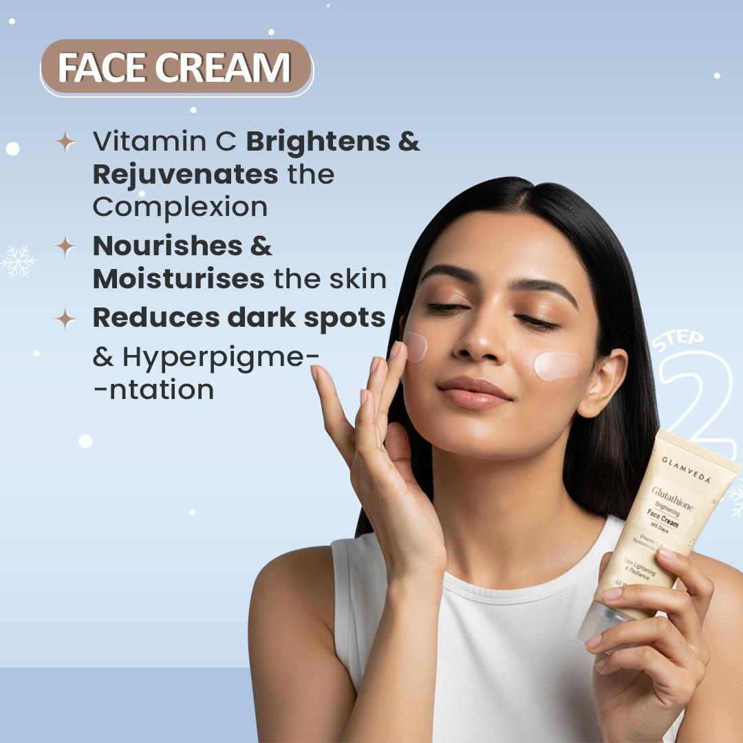 3-Step Winter Skincare Routine | Face Cream + Under Eye Cream + Body Lotion