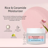 Glamveda Korean Glass Skin Rice & Ceramide 3 Step Daily Skincare Routine For Women with Gift Box | Face Wash, Serum & Moisturizer