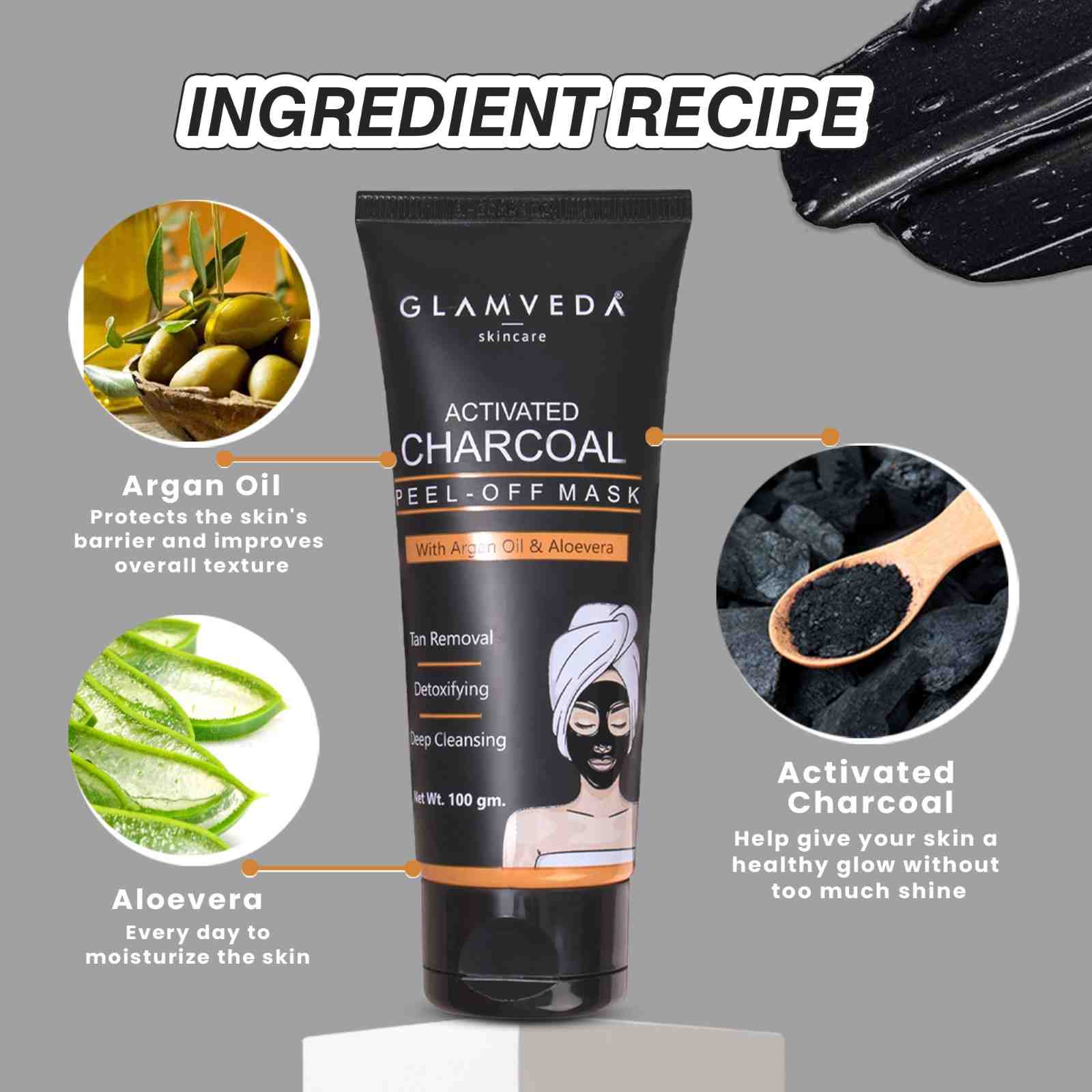 Activated Charcoal Peel Off Mask