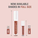 Glamveda Matte Liquid Lipstick, 12Hr Stay, Lightweight & Transferproof, (Cappuccino - 021) 4ml