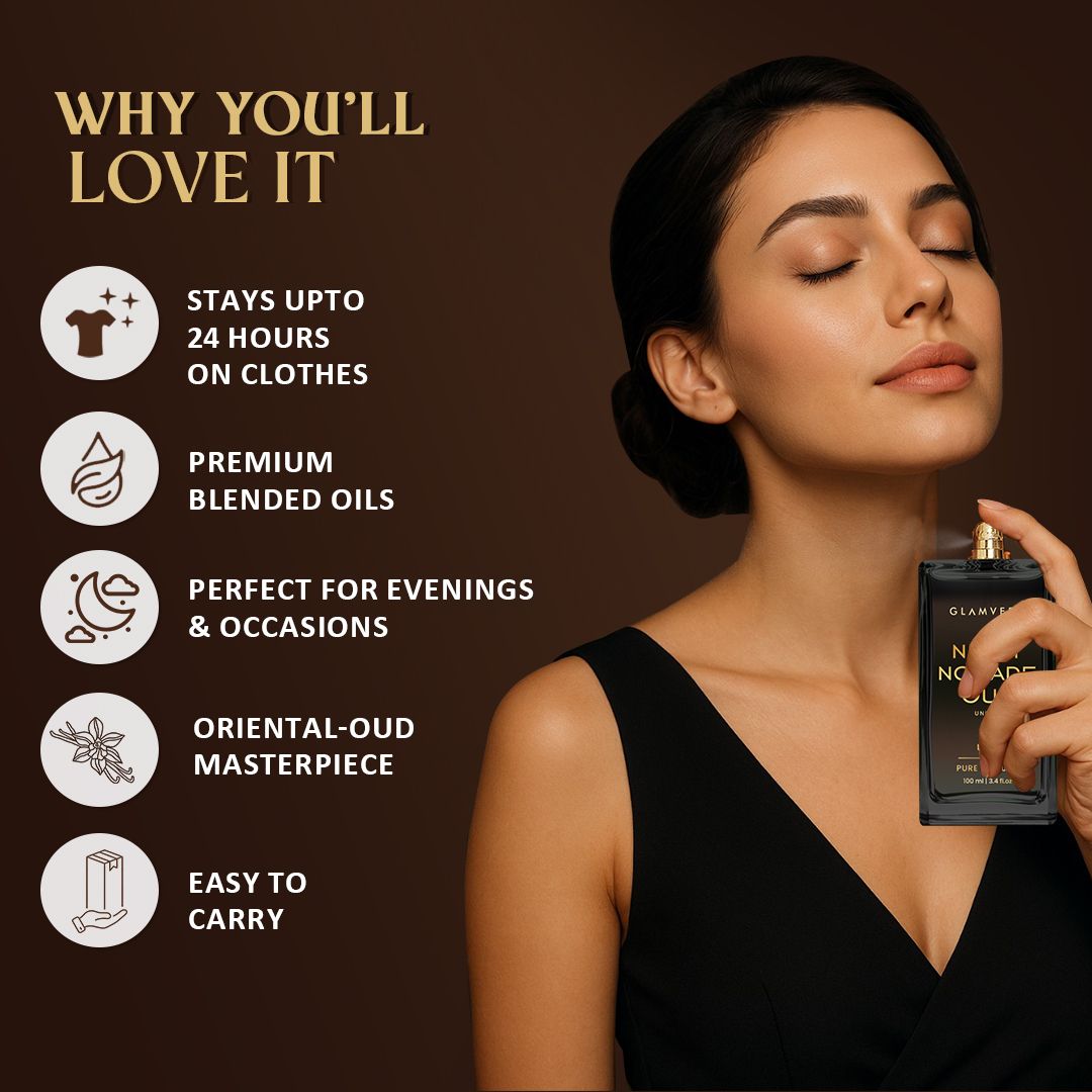 Night Nomade Oud – Unisex Luxe Pure Perfume (100ml)