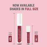 Glamveda Matte Liquid Lipstick, 12Hr Stay, Lightweight & Transferproof, (Cherry Kiss - 029) 4ml