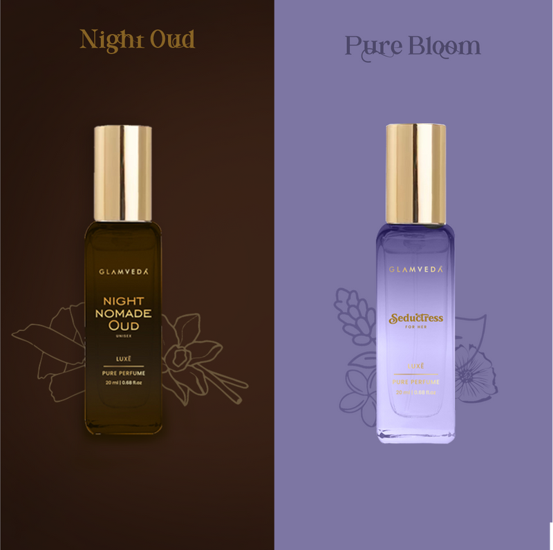 After Dark Scenes  - Night Nomade Oud + Seductress Luxury Unisex Pure Perfume Gift Set 2 x 20ml