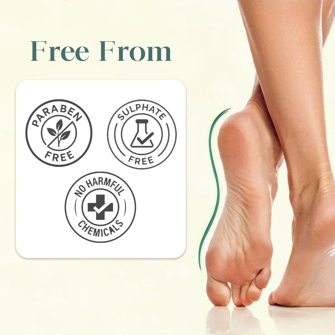 Glamveda Happy Foot Care Cream for Cracked Heels | Nourishment & Hydration