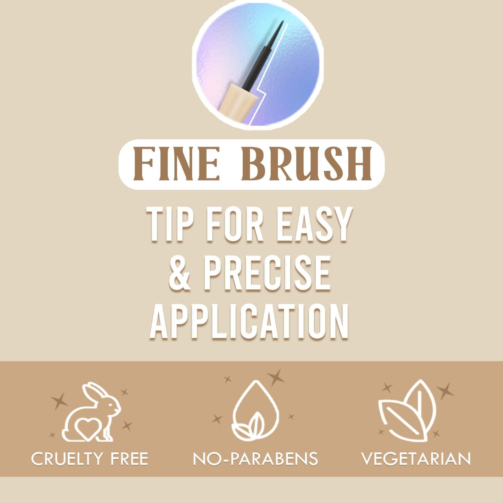 Glamveda Everyday Eyeliner Set – Smudge-Proof, 4 Iconic Shades for All-Day Glam | Waterproof & Long-Lasting