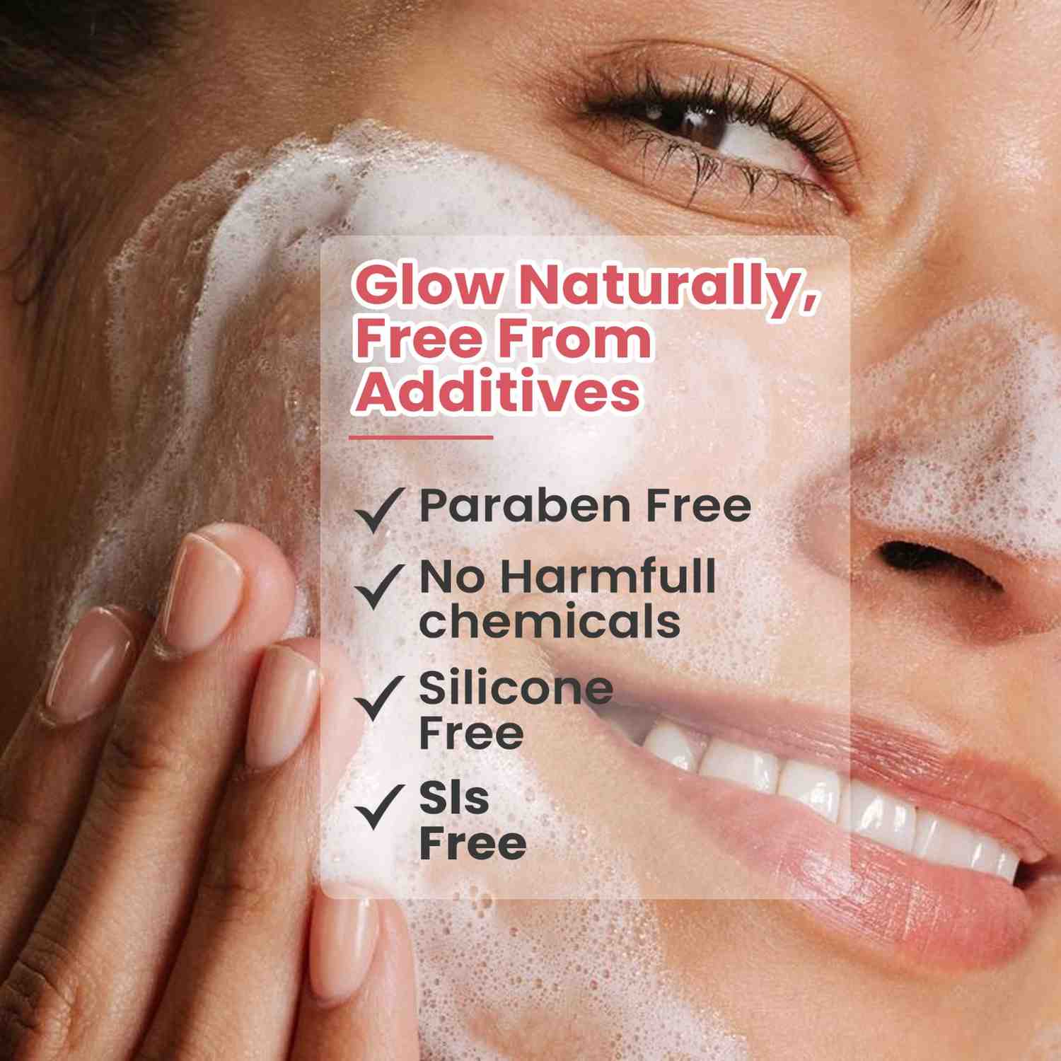 Glamveda Watermelon & Collagen Firming Face Wash