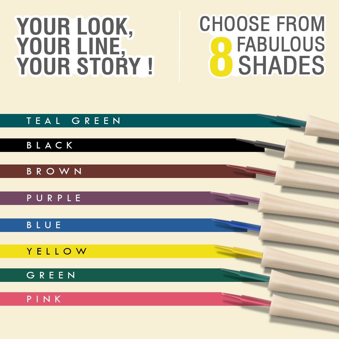 Super Matte Liquid Eyeliner Intense Yellow
