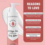 Body Lotion with Kojic Acid & Alpha Arbutin | Moisturizer | Deeply Nourishes & protects Skin