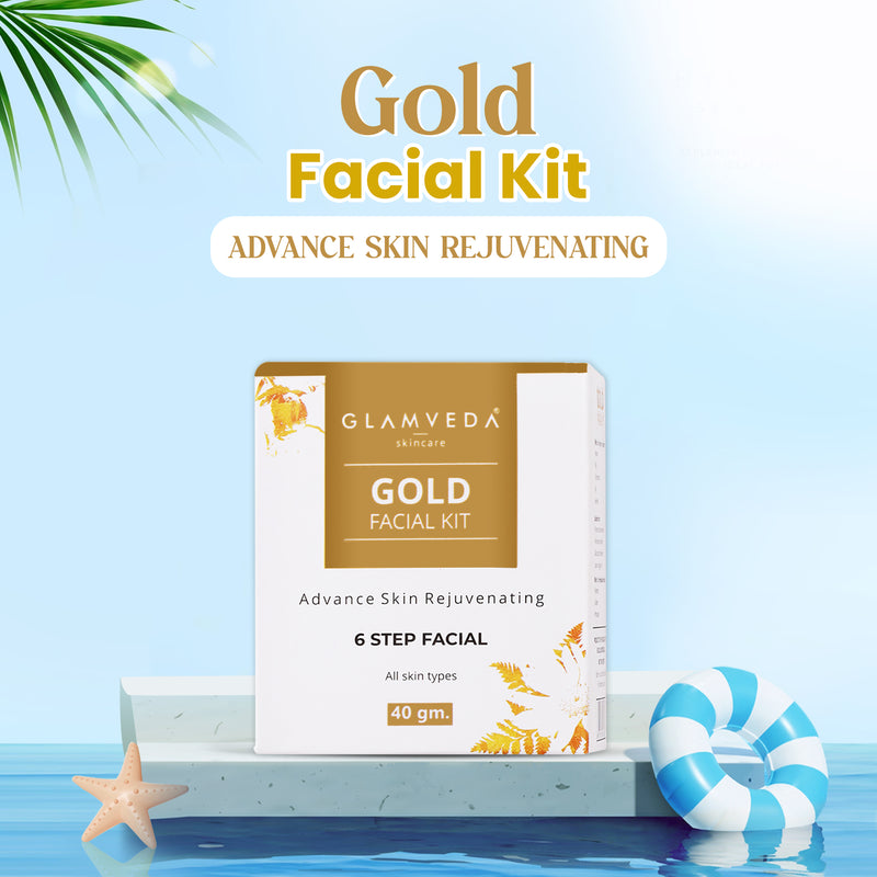 Glamveda Gold Advance Skin Rejuvenating Facial Kit 40gm