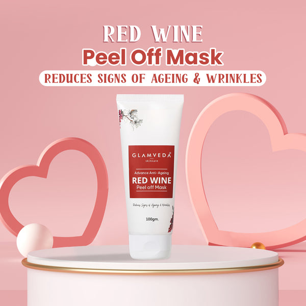 Glamveda Red Wine Peel Off Mask