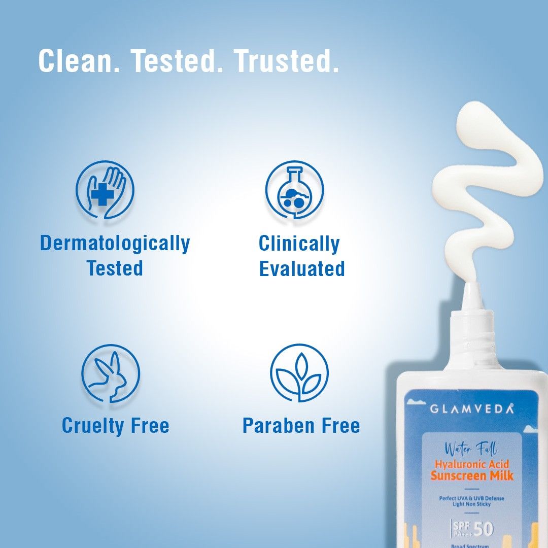 Ultra Light Water Sunscreen SPF 50 PA++++ with Ceramides & Hyaluronic, No White Cast
