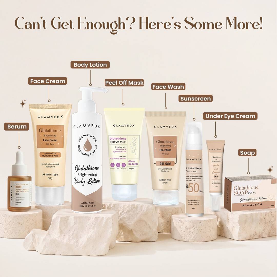 glutathione pada skincare Glutathione 4-Step Skincare Routine For Healthy & Radiant Skin