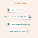 Glamveda Hair Removal Spray for Women & Men | Painless Hair Remover for Legs, Underarms, Chest | For Sensitive Skin & All Skin Types | 200ml