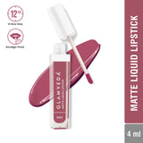 Glamveda Matte Liquid Lipstick, 12Hr Stay, Lightweight & Transferproof, (Cinderella - 028) 4ml