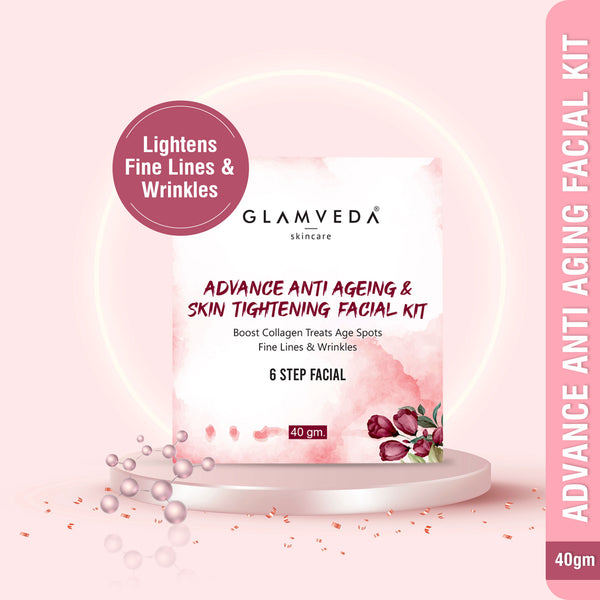 Glamveda Advance Anti Ageing Facial Kit 40gm