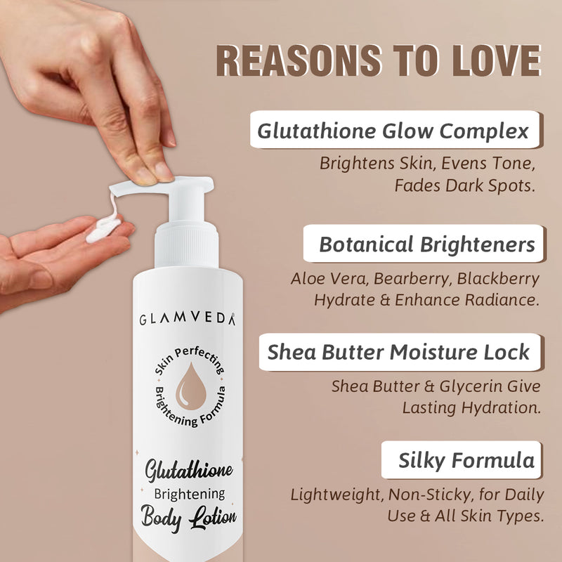 Glutathione Body Lotion|  Deep Moisturization| Repairs & Softens Skin| All  Skin Type