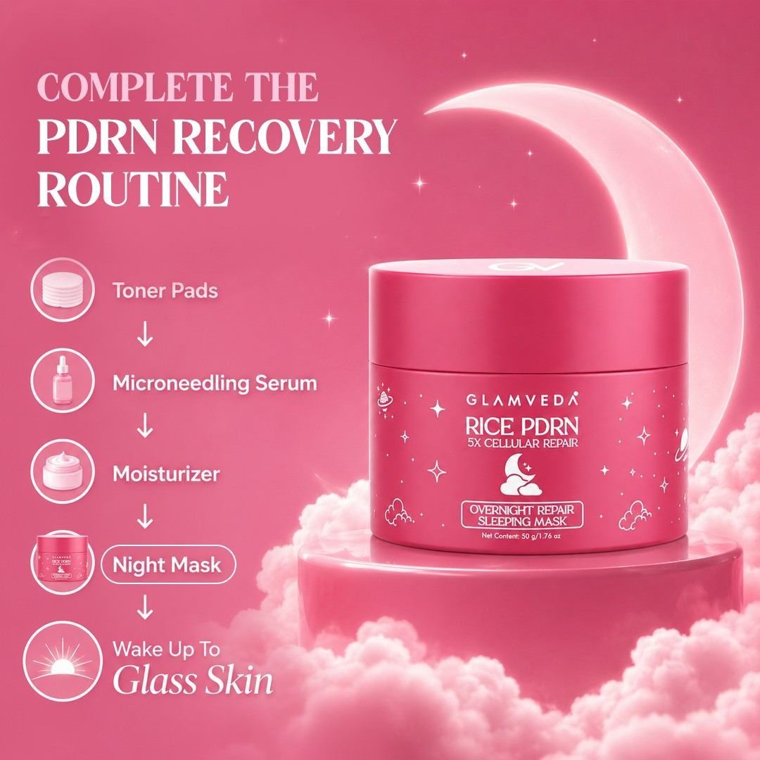 Rice PDRN & Collagen Night Mask for Glowing Skin