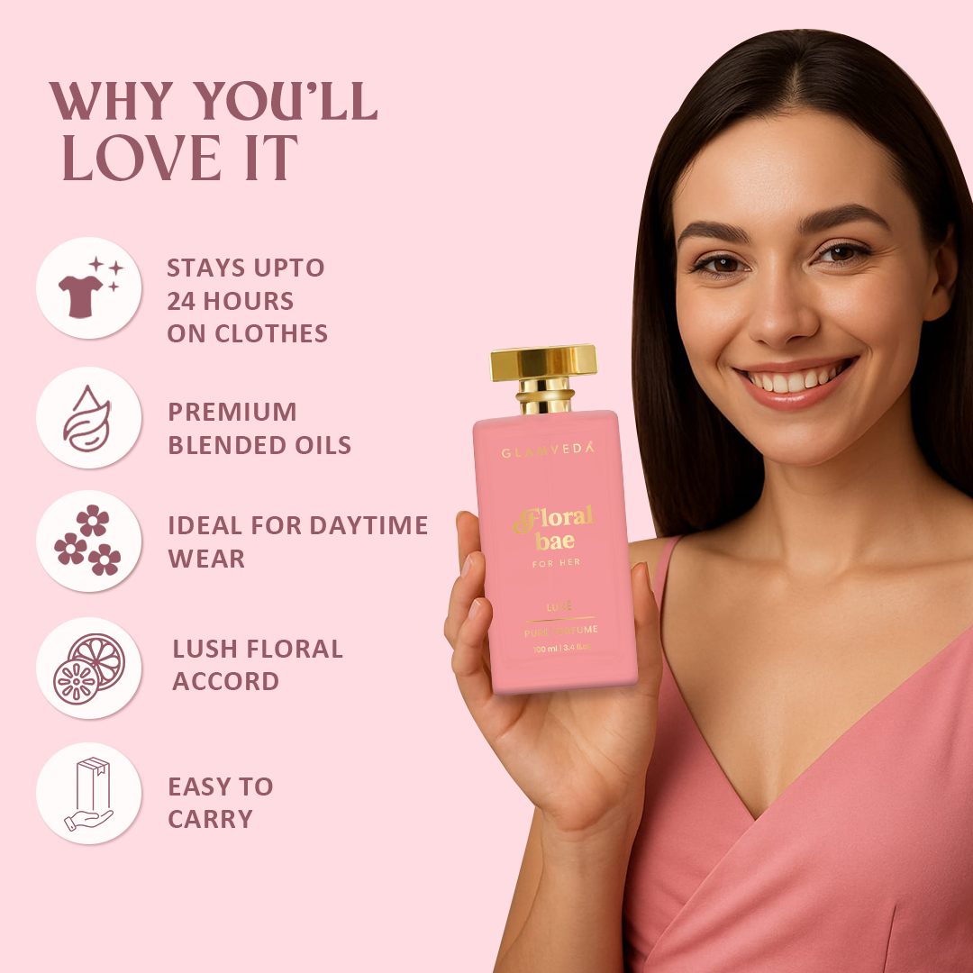Floral Bae – Luxe Pure Perfume for Her (100ml)
