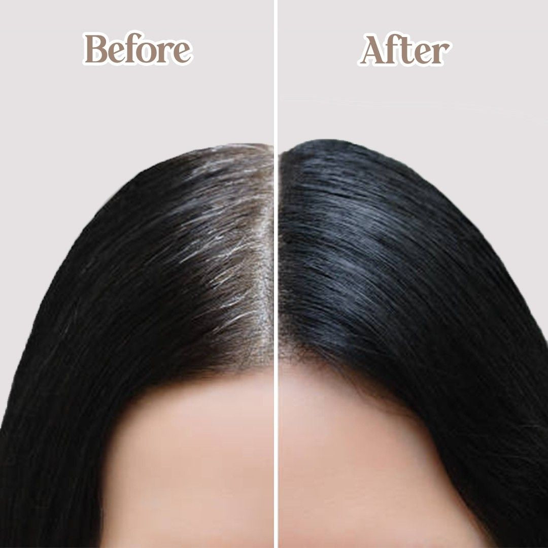 Glamveda Hair Cover-Up Stick | Instant Hairline & Root Filler – Black 4gm