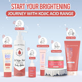 2% Kojic Acid 6-Step Skincare Routine-  Facewash, Spot Corrector, Serum, BB Cream(Fair &Medium), Cream & Lotion