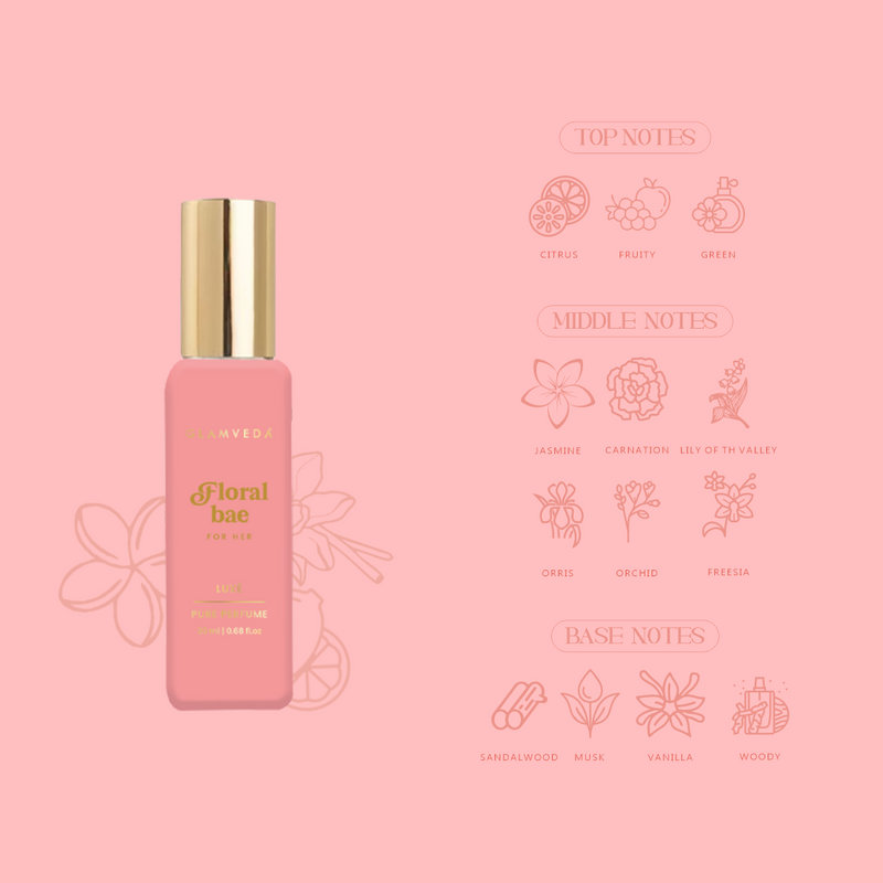 Floral Oud Fusion  - Dreaming Dubai Oud + Floral Bae Luxury Unisex Pure Perfume Gift Set 2 x 20ml