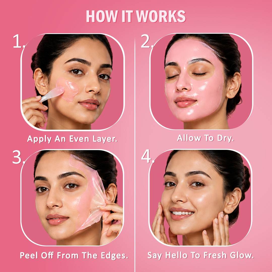 Rice PDRN & Collagen Peel Off Mask| Night Wrapping Face Mask